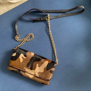 Michael Kors Purse Cross Body camouflage
